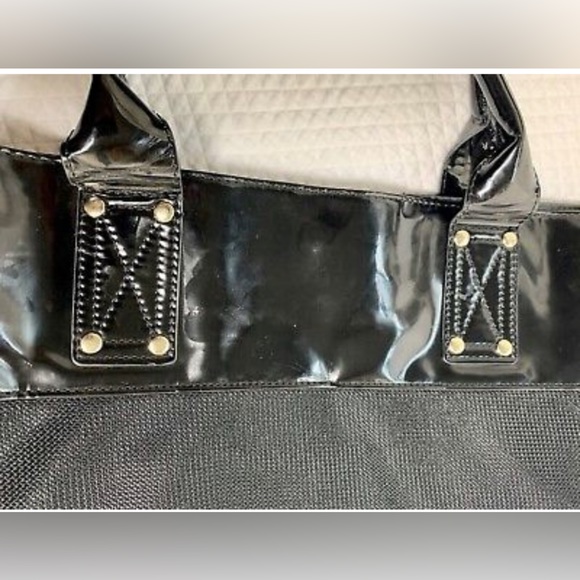 ✨👛 VERSACE PARFUMS BLACK TOTE SHOULDER BAG👛✨ - Picture 11 of 11